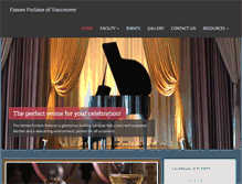 Tablet Screenshot of fameefurlanevancouver.com
